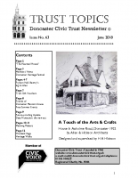 DCT Newsletter 63 June 2018